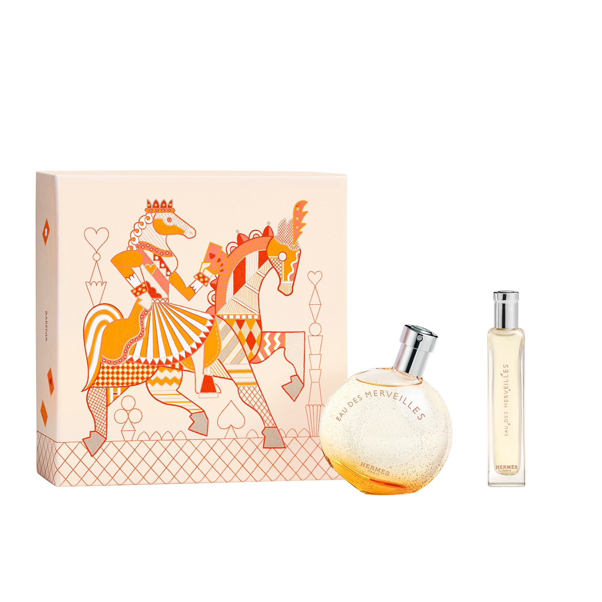  Hermès EAU DES MERVEILLES Coffret - eau de toilette + format voyage  Coffret - eau de toilette + format voyage
