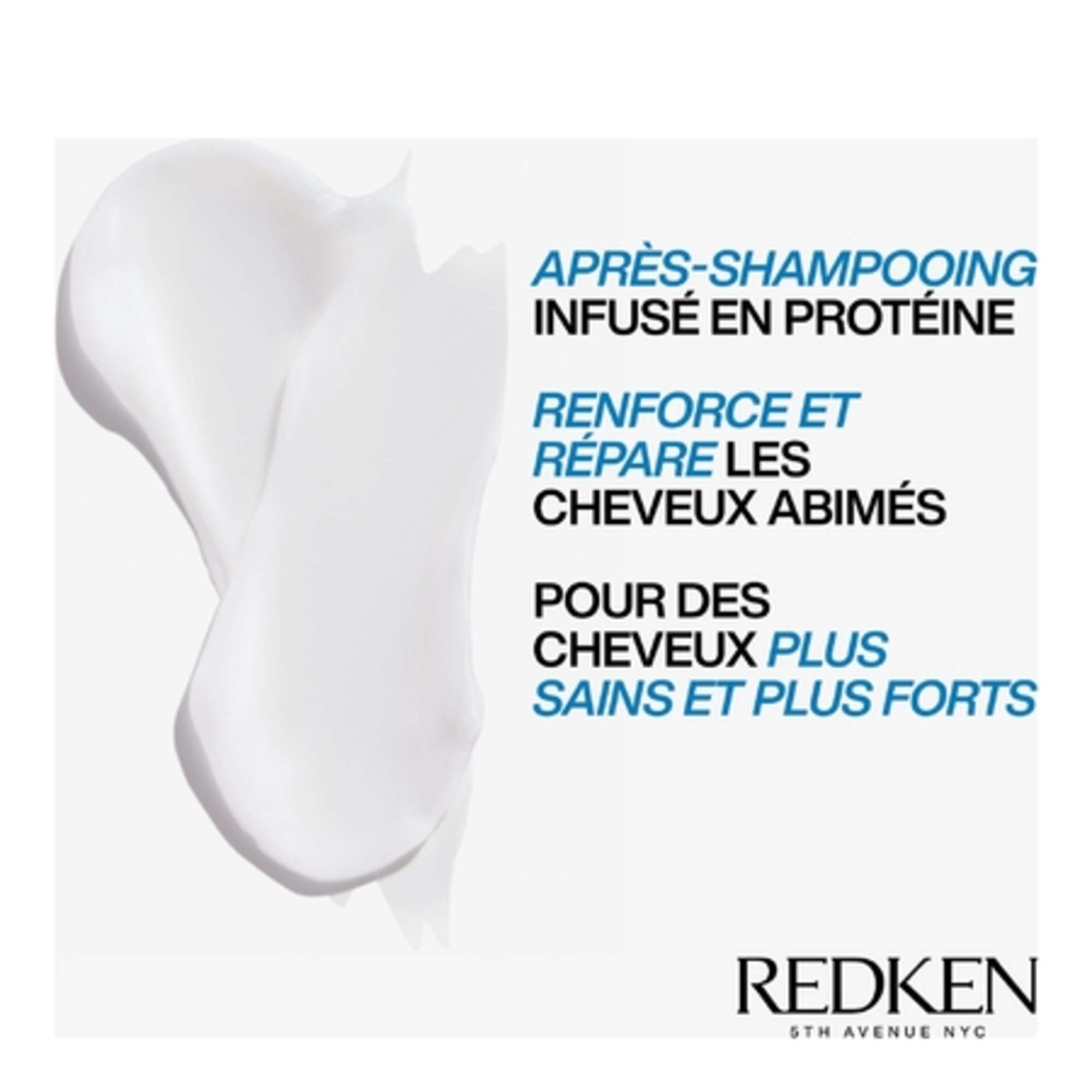 Après-shampoing fortifiant cheveux fragilisés