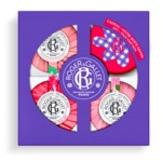 Coffret - 3 savons bienfaisants - fleur de figuier, gingembre, rose