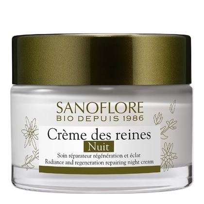 50mL SANOFLORE REINES Crème nuit anti-âge redensifiant régénération éclat certifiée bio  1 of 4 