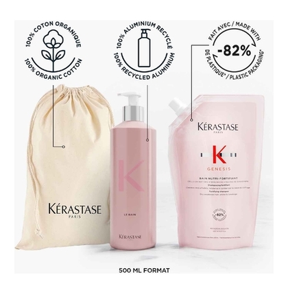 Éco-recharge shampoing bain nutri-fortifiant