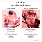 150ML Narciso Rodriguez ALL OF ME Eau de parfum intense - recharge  4 of 4 Eau de parfum intense - recharge