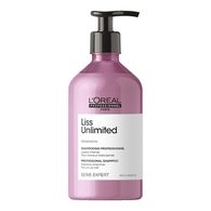 500mL L'ORÉAL PROFESSIONNEL SERIE EXPERT LISS UNLIMITED Shampoing pour cheveux indisciplinés ou lissés  1 of 2 