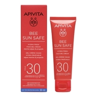 50ML APIVITA BEE SUN SAFE Gel-crème visage hydra fraîcheur SPF30  1 of 2 