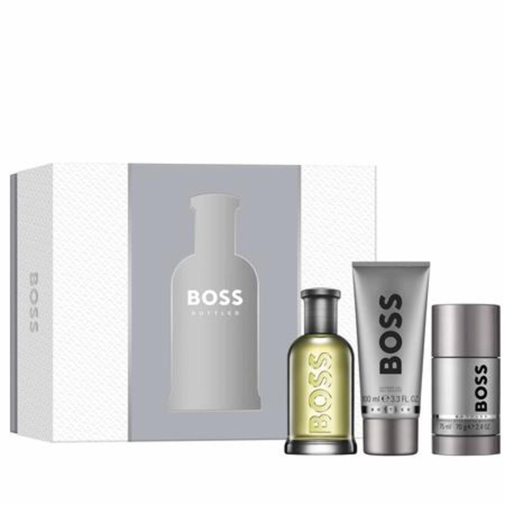  HUGO BOSS BOSS BOTTLED Coffret eau de toilette + gel douche + déodorant stick 