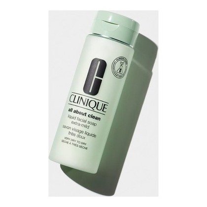 Étape 1  <br/> Savon Visage Liquide <br/> Peaux très sèches à sèches