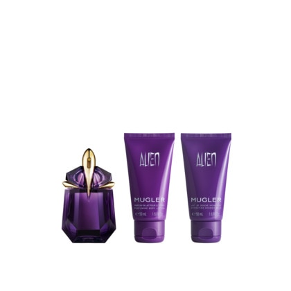 Coffret eau de parfum rechargeable 30ml + lait pour le corps 50ml + gel douche 50ml
