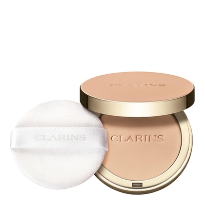  Clarins  Poudre compacte matifiante infusée au lait de pêcher  1 of 4 
