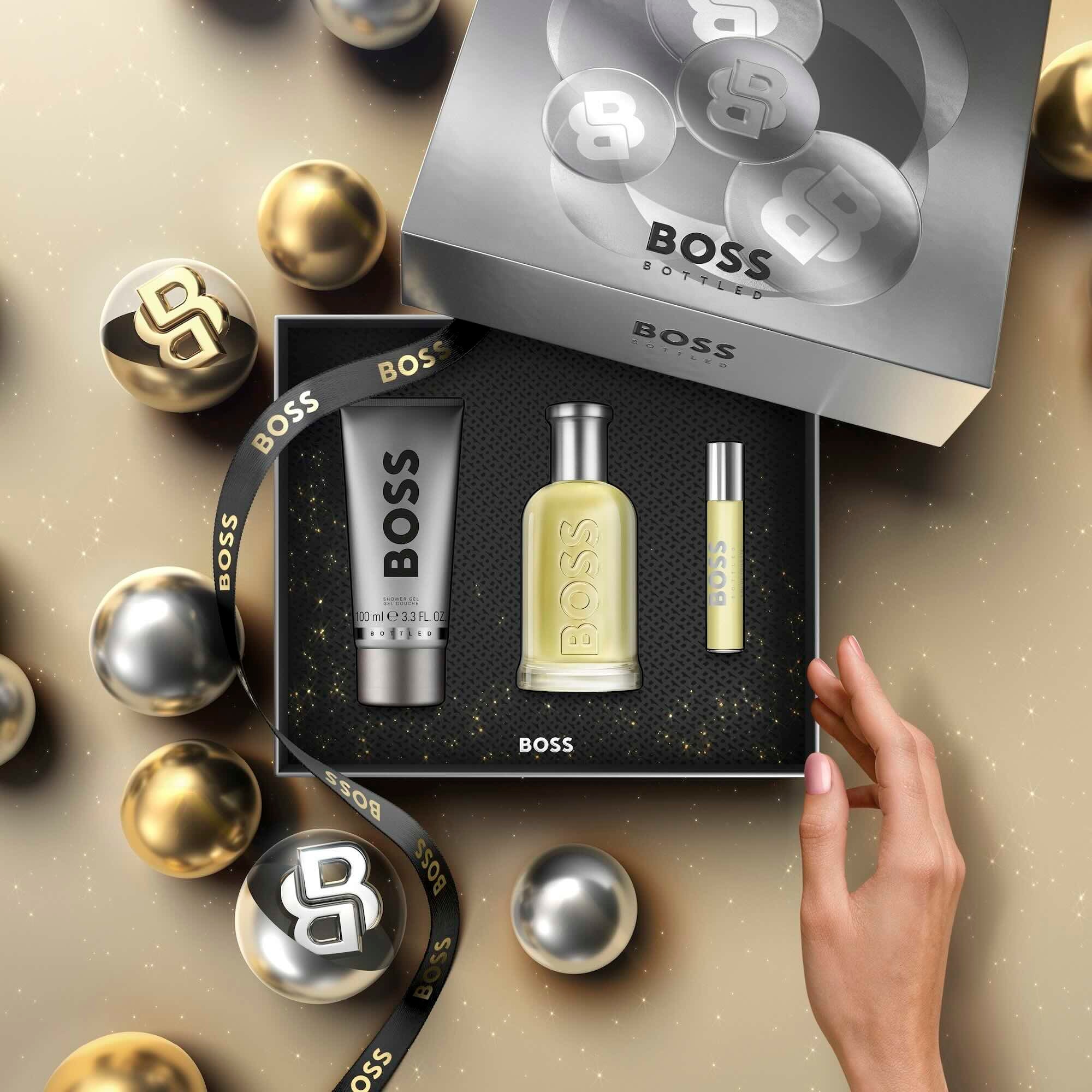 Coffret eau de toilette + gel douche + vaporisateur voyage