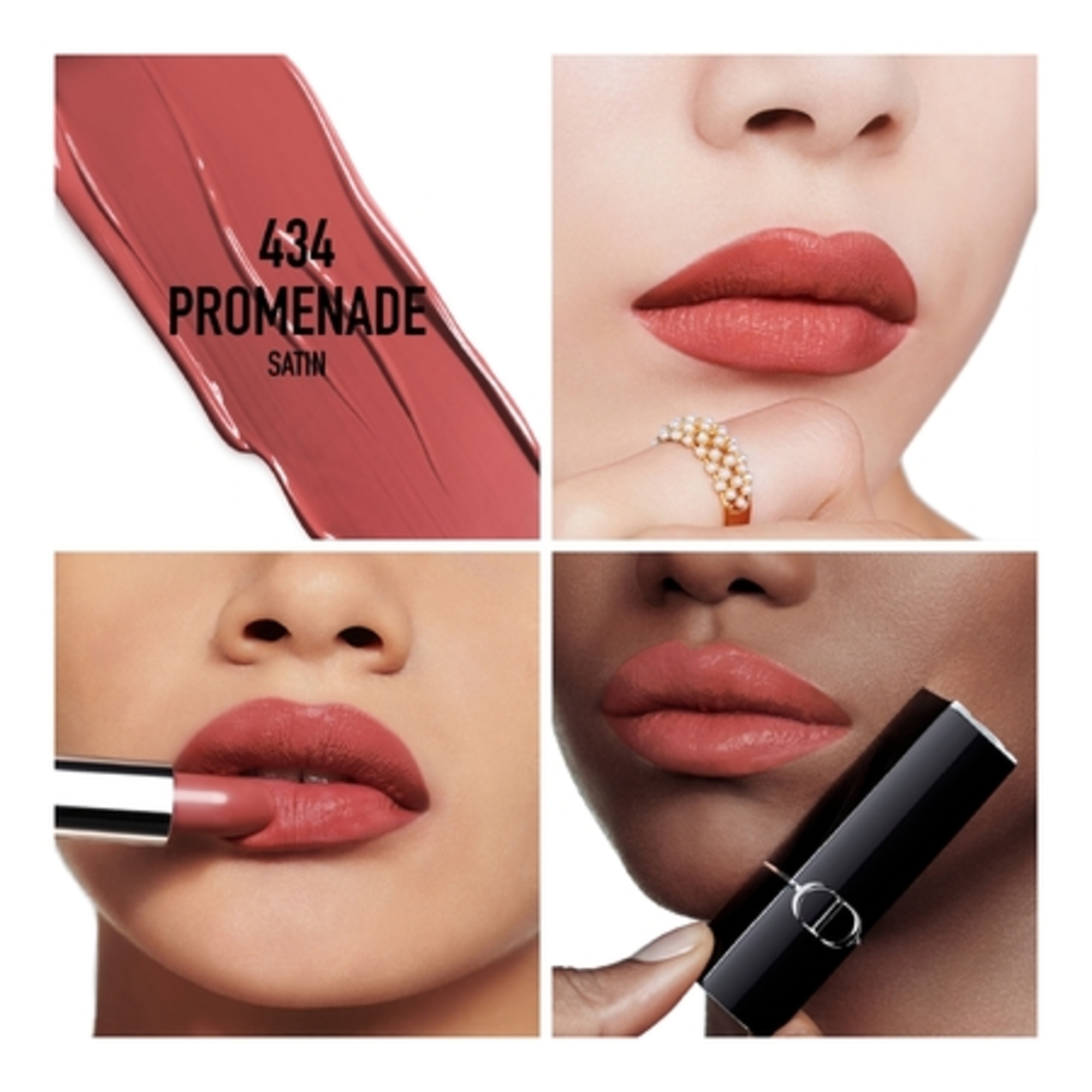 Rouge à lèvres - confort et longue tenue - 2 finis : satin ou velvet