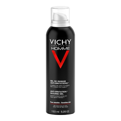 VICHY - Homme V - Gel De Rasage Anti-irritation Peau Sensible - 150ml