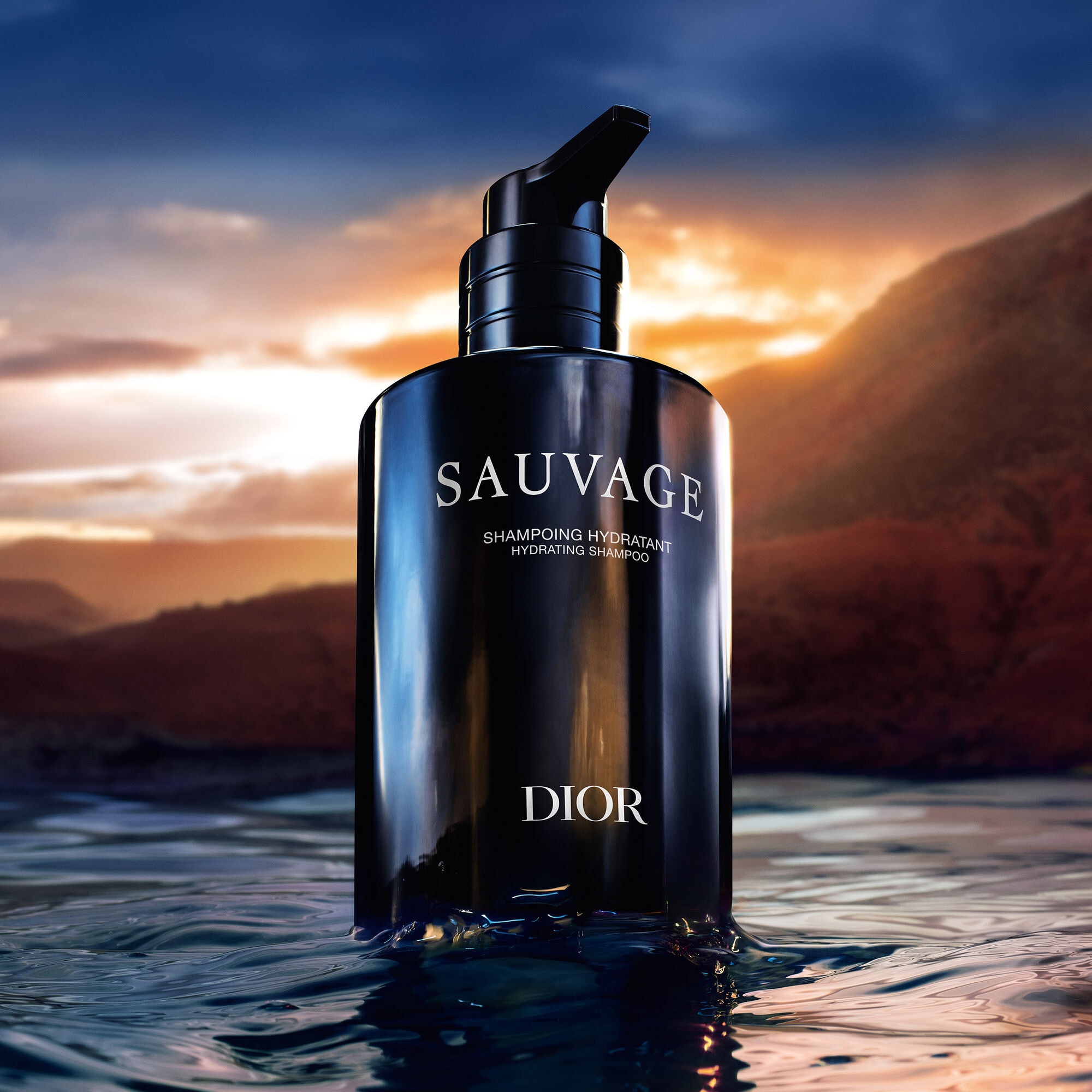 250ML DIOR SAUVAGE Shampoing hydratant et adoucissant 1 of 4