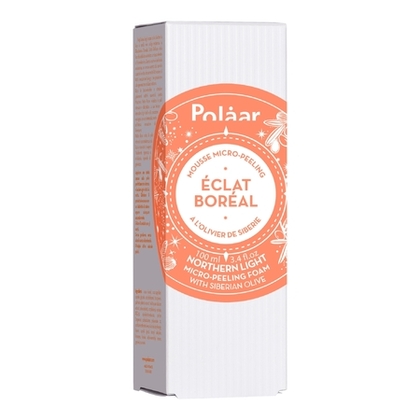 100ML Polaar ÉCLAT BOREAL Mousse micro-peeling à l'olivier de sibérie  1 of 4 