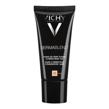  VICHY DERMABLEND Fond de teint fluide correcteur haute couvrance peaux sensibles  1 of 4 