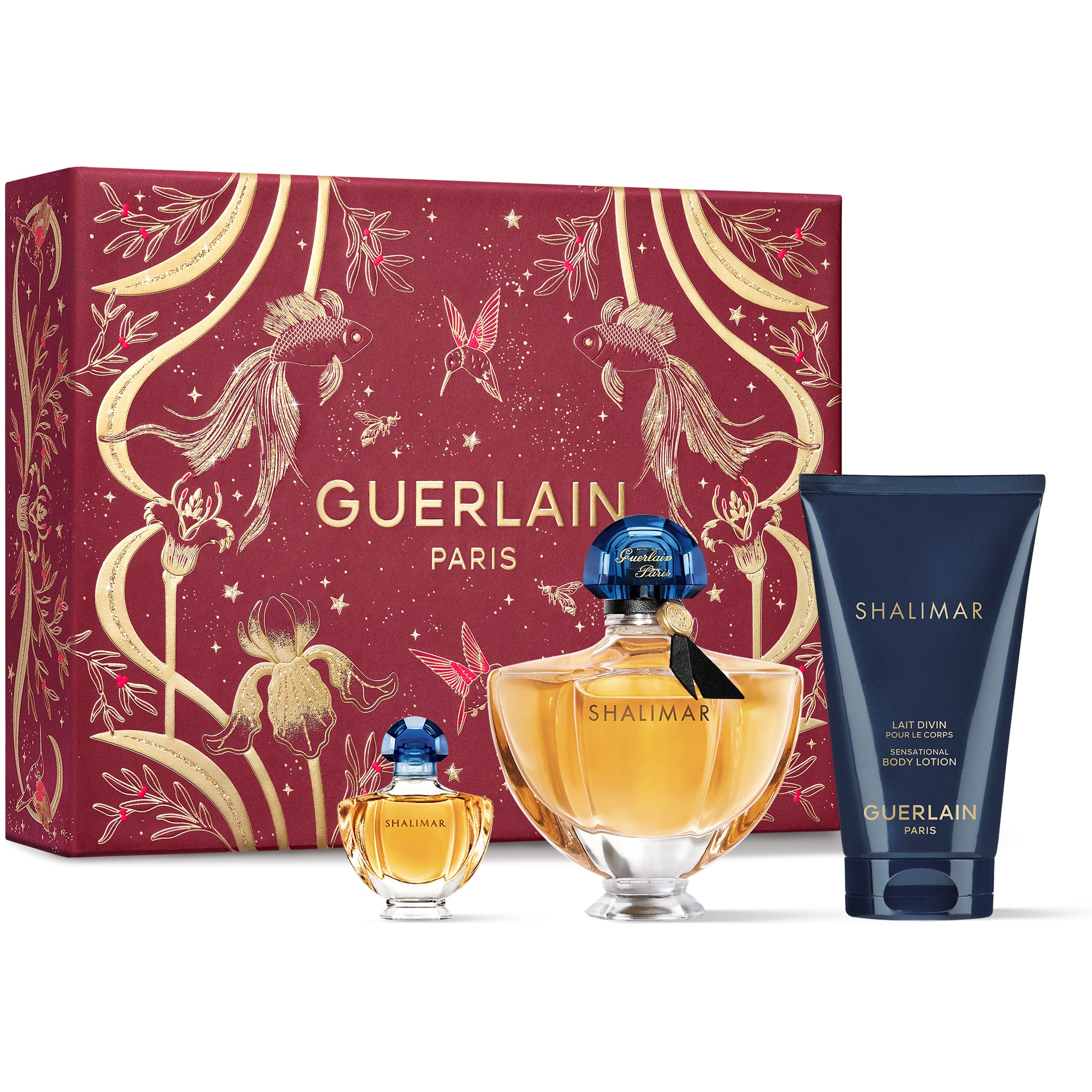Guerlain - Shalimar - Coffret Eau De Parfum + Miniature + Lait Pour Le Corps