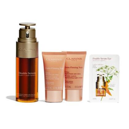  Clarins DOUBLE SERUM Coffret double sérum & extra firming  1 of 3 