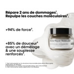 250ML L'ORÉAL PROFESSIONNEL SERIE EXPERT ABSOLUT REPAIR MOLECULAR Masque concentré professionnel  2 of 4 Masque concentré professionnel