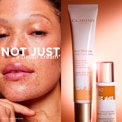 Skin illusion tinted moisturizer spf25 - crème teintée booster d'éclat