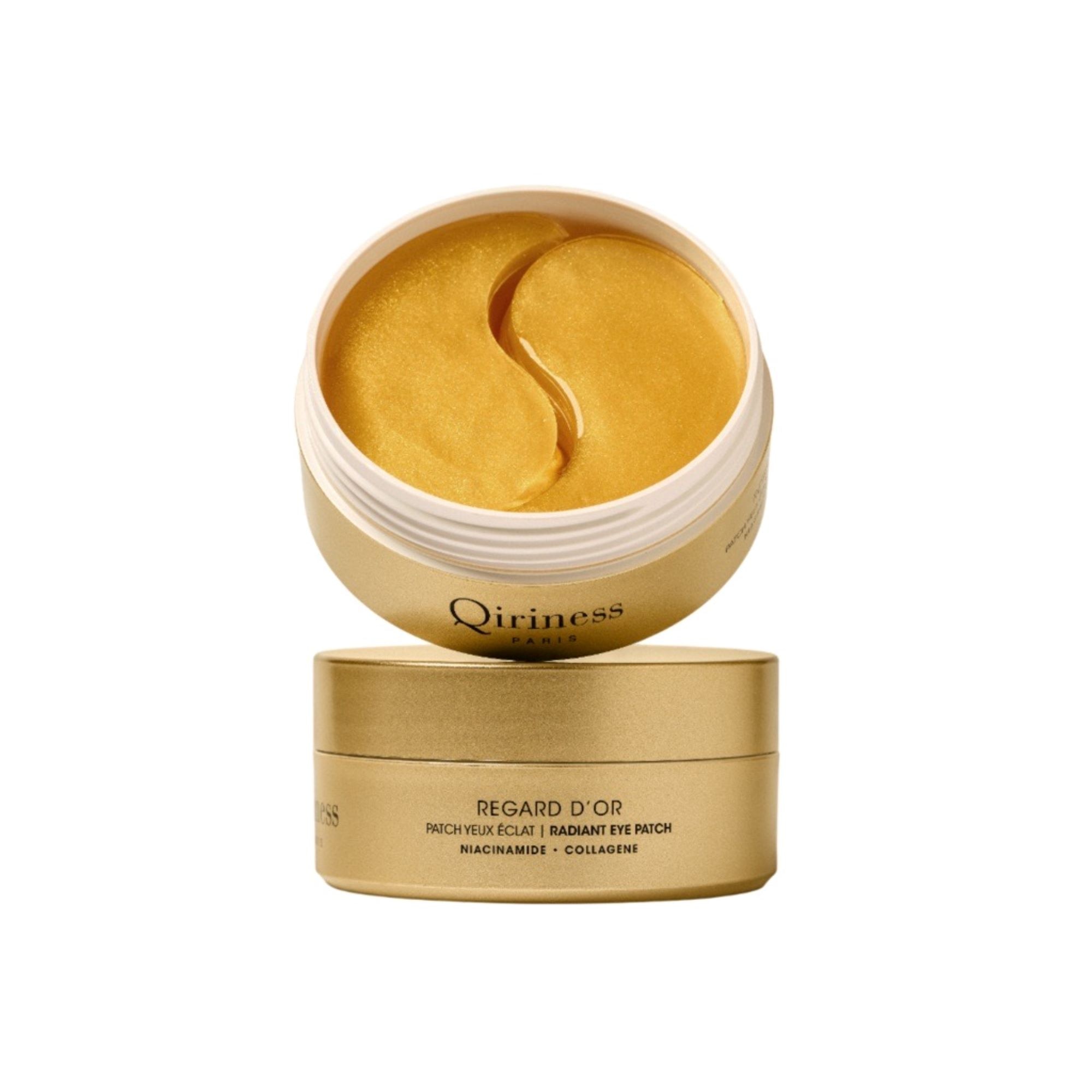 Qiriness - Wraps Booster - Regard D'or - Patch Yeux Éclat - 60g