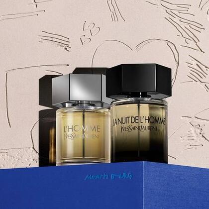 Coffret eau de toilette + vaporisateur de voyage + gel douche