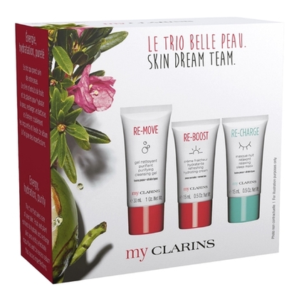  Clarins COFFRET Le trio belle peau  1 of 3 