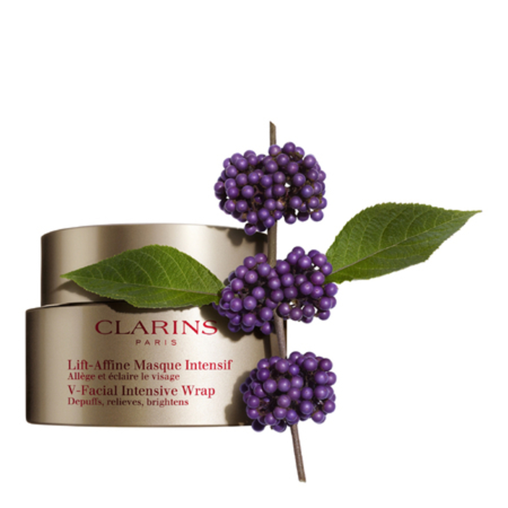 Masque intensif allège et éclaire le visage