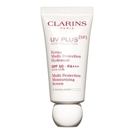 30ML Clarins UV PLUS UV plus [5P] anti-pollution - écran multi-protection hydratant SPF50 PA +++  1 of 2 