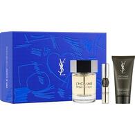 Coffret eau de toilette + vaporisateur de voyage + gel douche