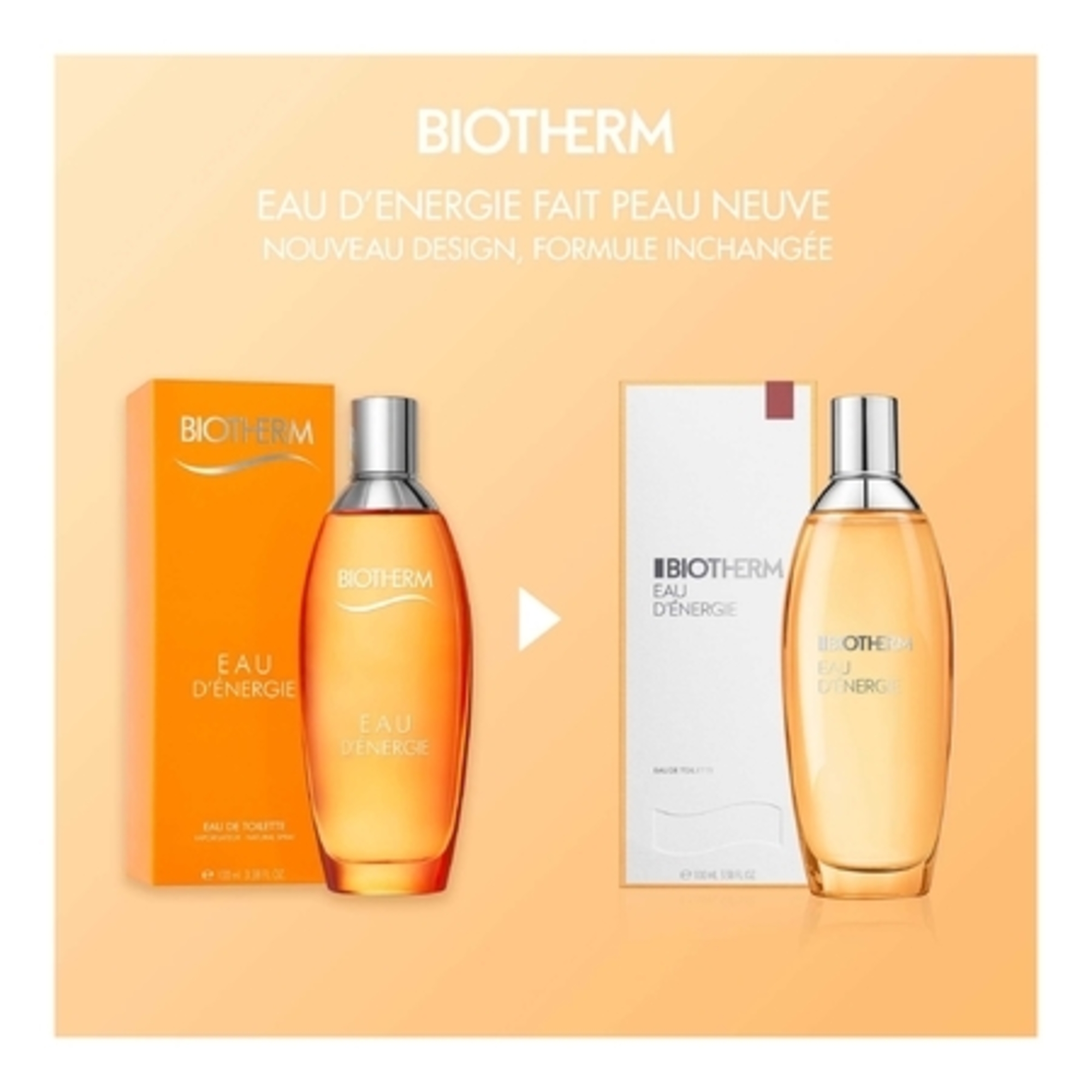 Eau de toilette d'éveil & énergisation