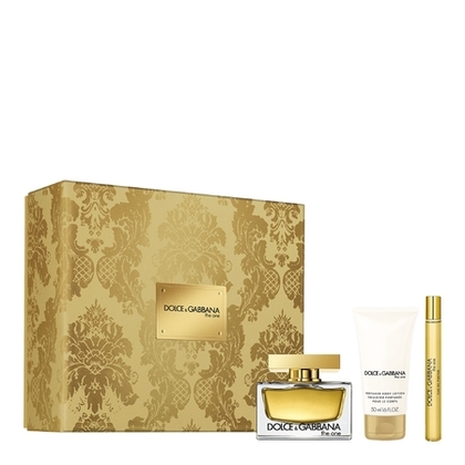  DOLCE&GABBANA THE ONE Coffret eau de parfum + lait pour le corps + vaporisateur voyage  1 of 1 