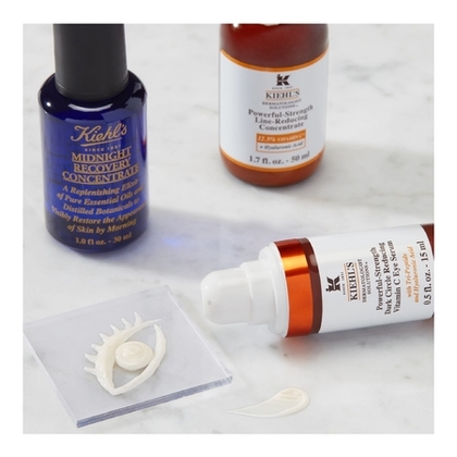 15ML KIEHLS POWERFUL-STRENGTH LINE-REDUCING Sérum contour des yeux réducteur de rides & anti-cernes à la vitamine C  1 of 4 