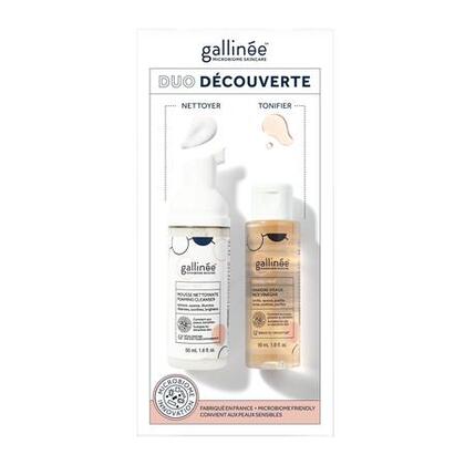  GALLINEE DUO DECOUVERTE Coffret la mousse nettoyante et le vinaigre visage  1 of 2 