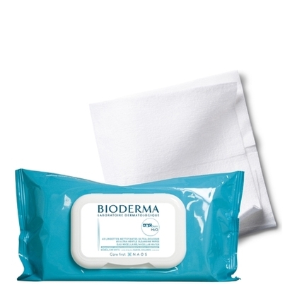 480G BIODERMA ABCDERM H2O Lingettes biodégradables bébé & enfants - peau normale à sèche  1 of 4 