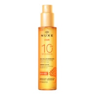 Huile bronzante faible protection spf10