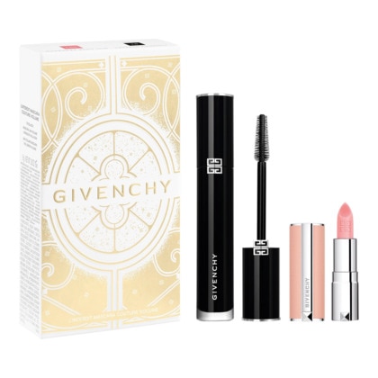 GIVENCHY L' INTERDIT MASCARA Coffret le look interdit - mascara l'interdit couture volume + mini rose perfecto 1 of 4