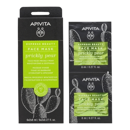 16ML APIVITA EXPRESS BEAUTY Masque visage hydratant & apaisant à la figue de barbarie  1 of 1 