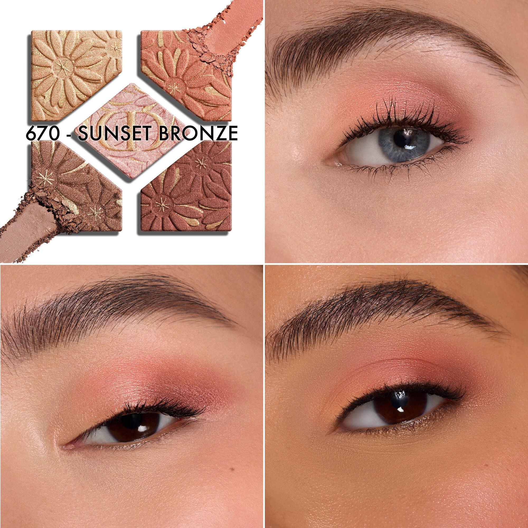  DIOR DIORSHOW 5 couleurs - édition limitée palette yeux - 5 fards à paupières  1 of 4 
