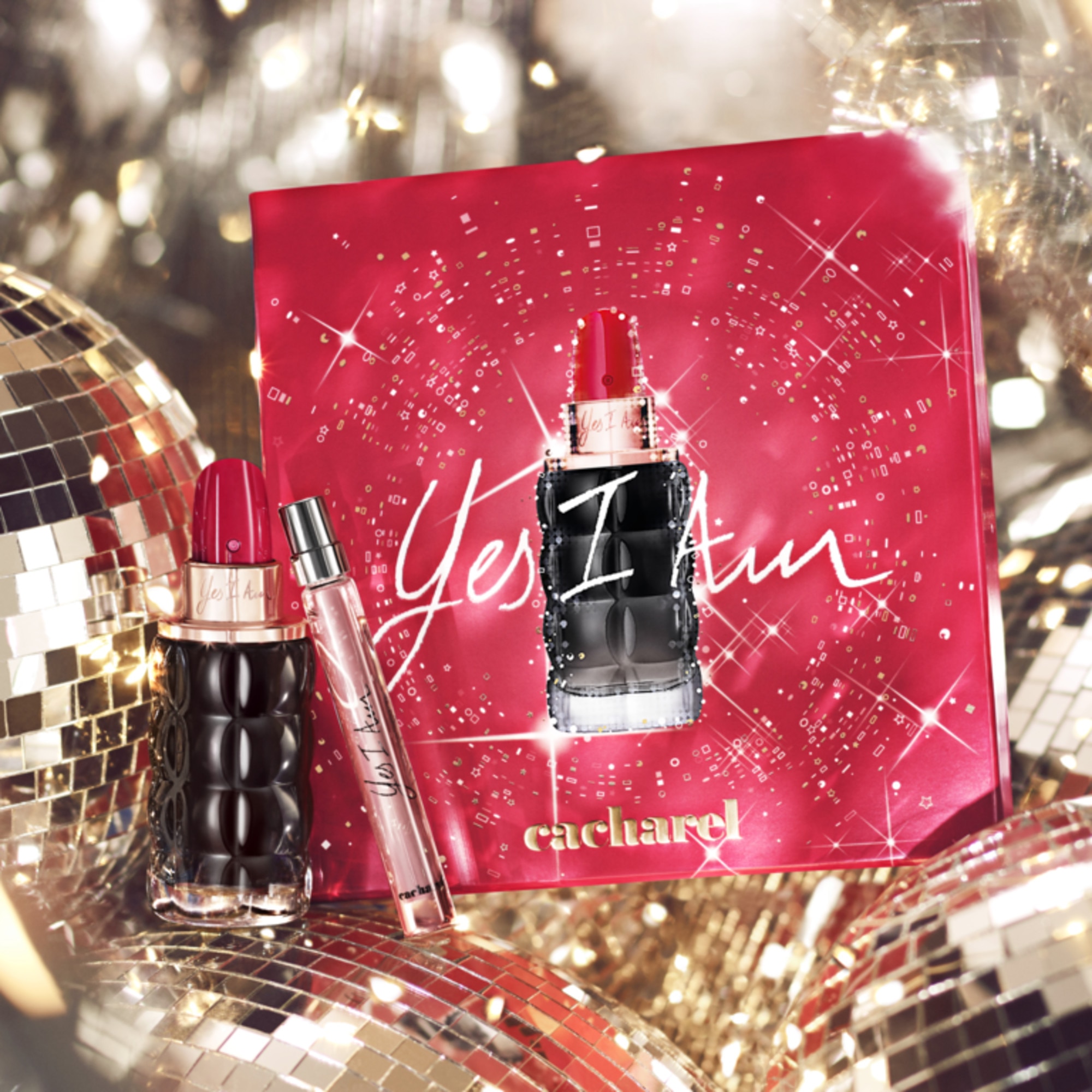 Coffret eau de parfum + vaporisateur voyage