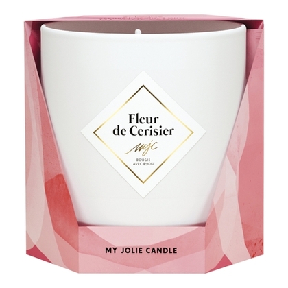  MY JOLIE CANDLE BOUGIE BIJOU Bougie bracelet or billes noires fleur de cerisier les essentielles  1 of 2 