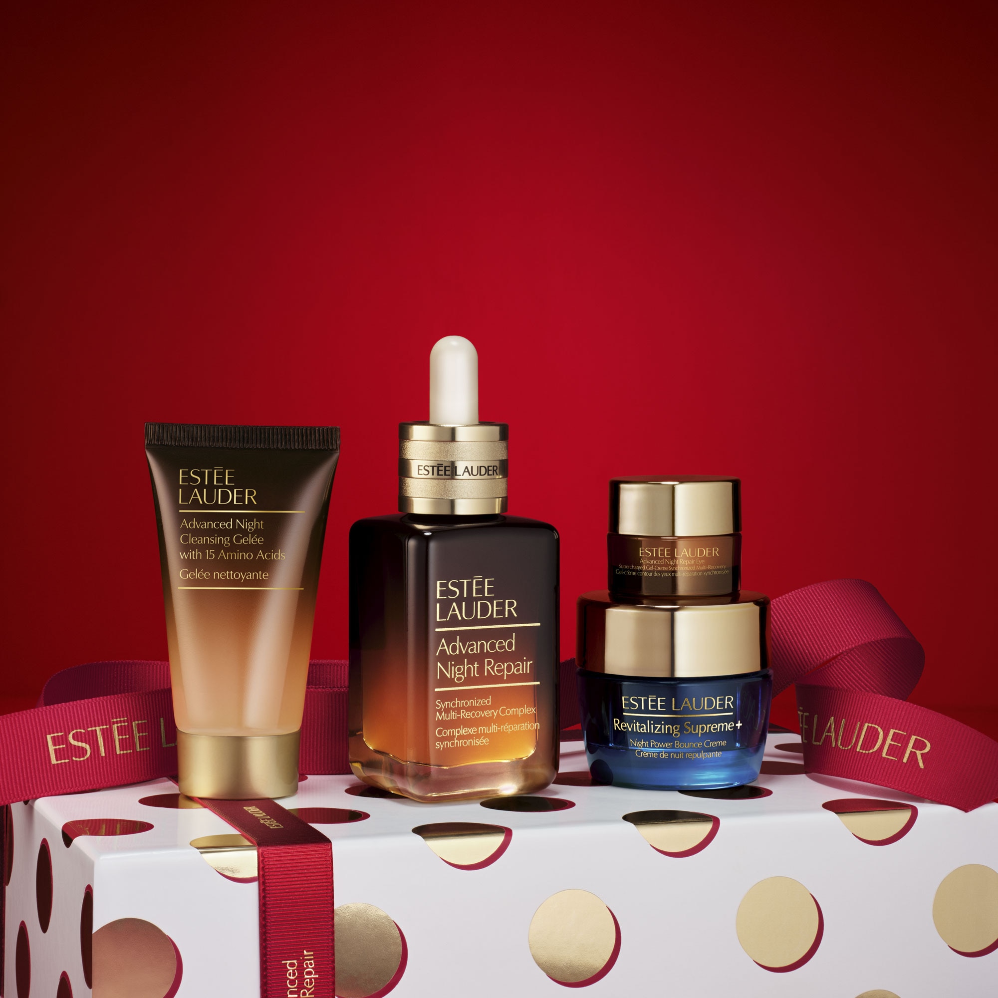  Estée Lauder ADVANCED NIGHT REPAIR Coffret soins visage + format voyage  1 of 3 