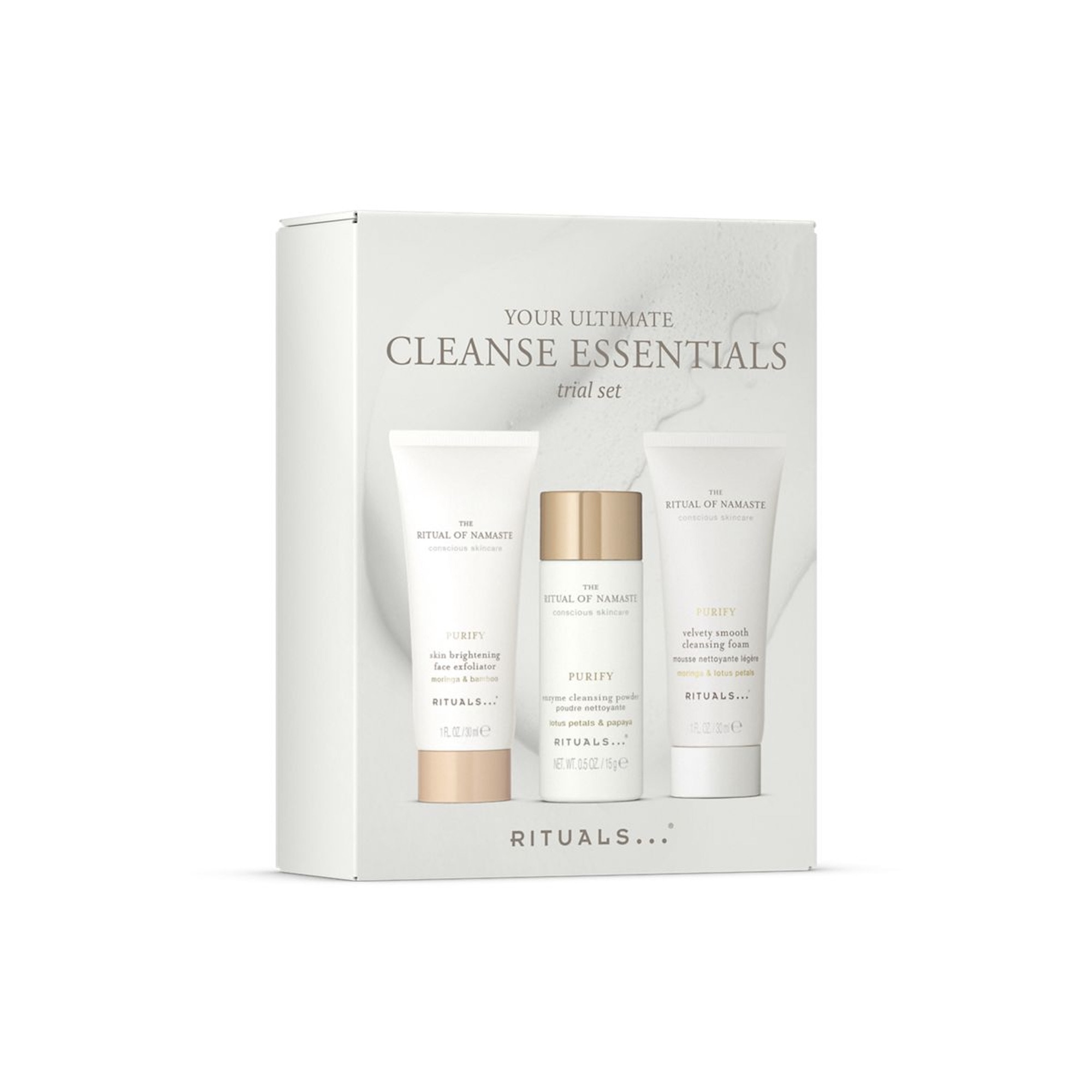 Coffret soin visage - nettoyant et purifiant