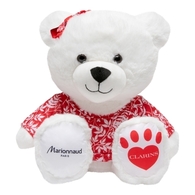  Clarins PELUCHE CEW Ourson fille  1 of 2 