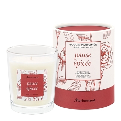  MARIONNAUD BOUGIE PARFUMEE Pause Epicée - Oud et Rose  1 of 4 