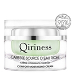 50ML Qiriness LES ESSENTIELS Caresse source d'eau riche - crème hydratante confort  1 of 2 Caresse source d'eau riche - crème hydratante confort