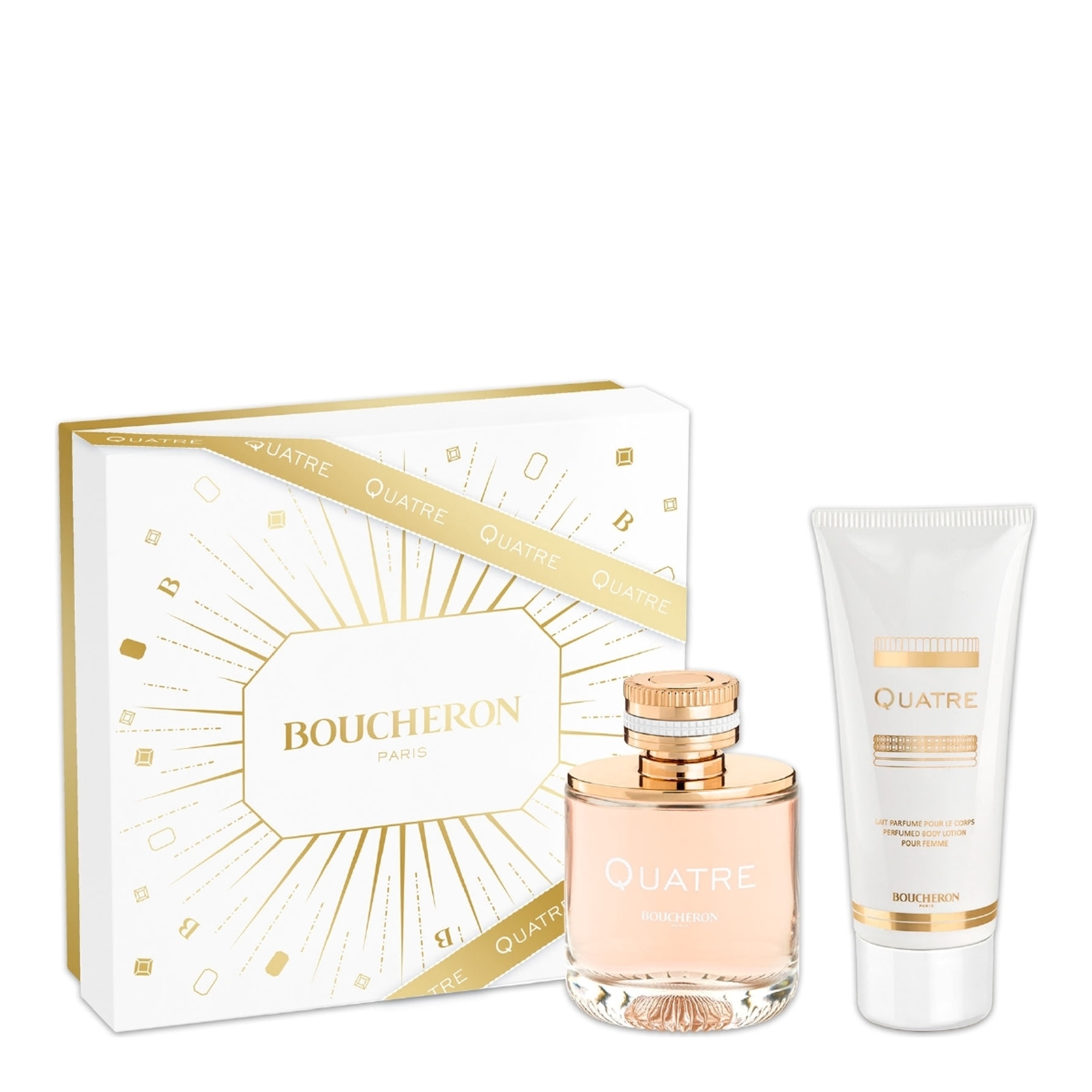 Boucheron - Quatre - Coffret Eau De Parfum + Lait Pour Le Corps