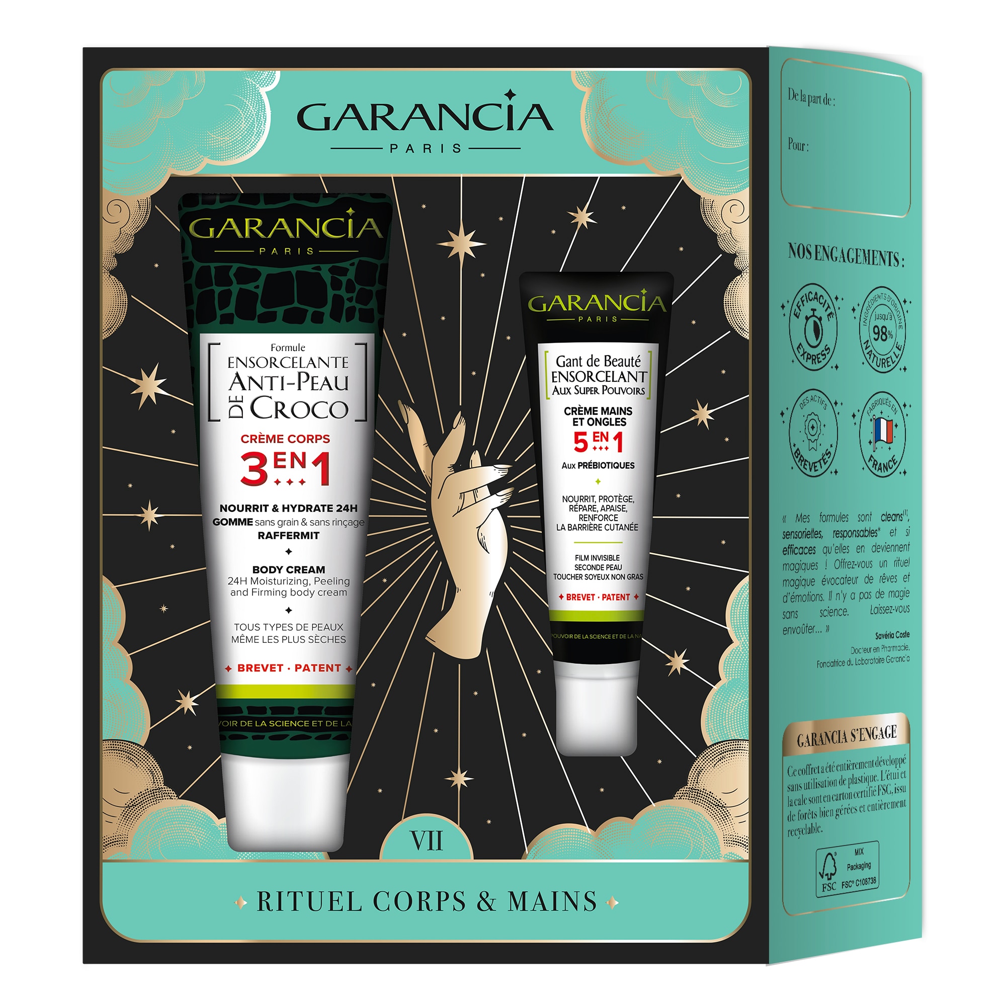 Garancia - [ensorcelante Anti-peau De Croco] - Coffret Rituel Hydratation Corps