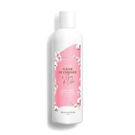 250ML SKIN.SYSTÈME BATH&BODY Lait corps hydratant 24h fleurs de cerisier & coton  1 of 2 