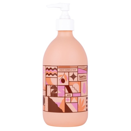 495ML LA COMPAGNIE DE PROVENCE HYGIENE Savon liquide de marseille santal concombre - édition limitée 25 ans  1 of 4 