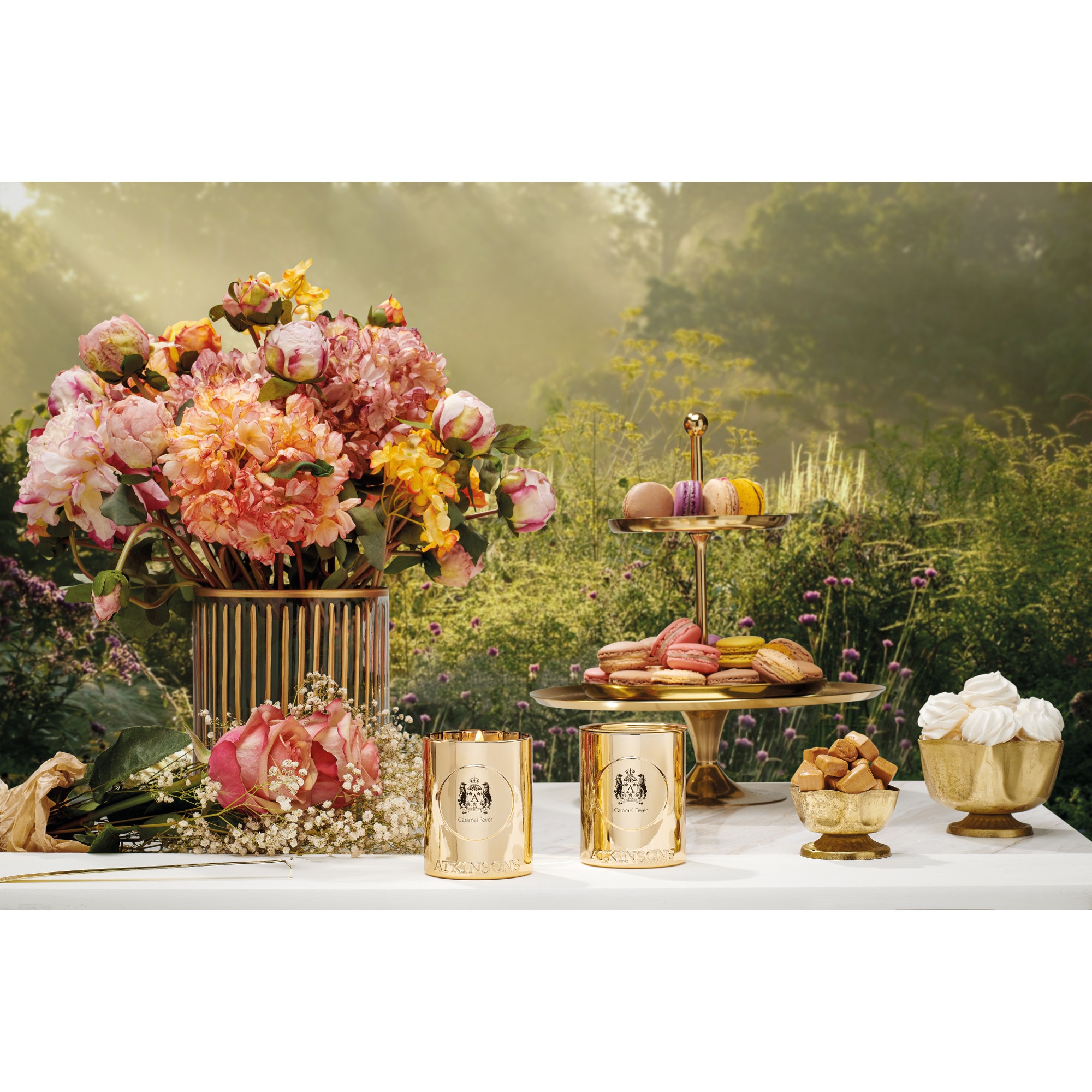 ATKINSONS CARAMEL FEVER Bougie parfumée 1 of 4