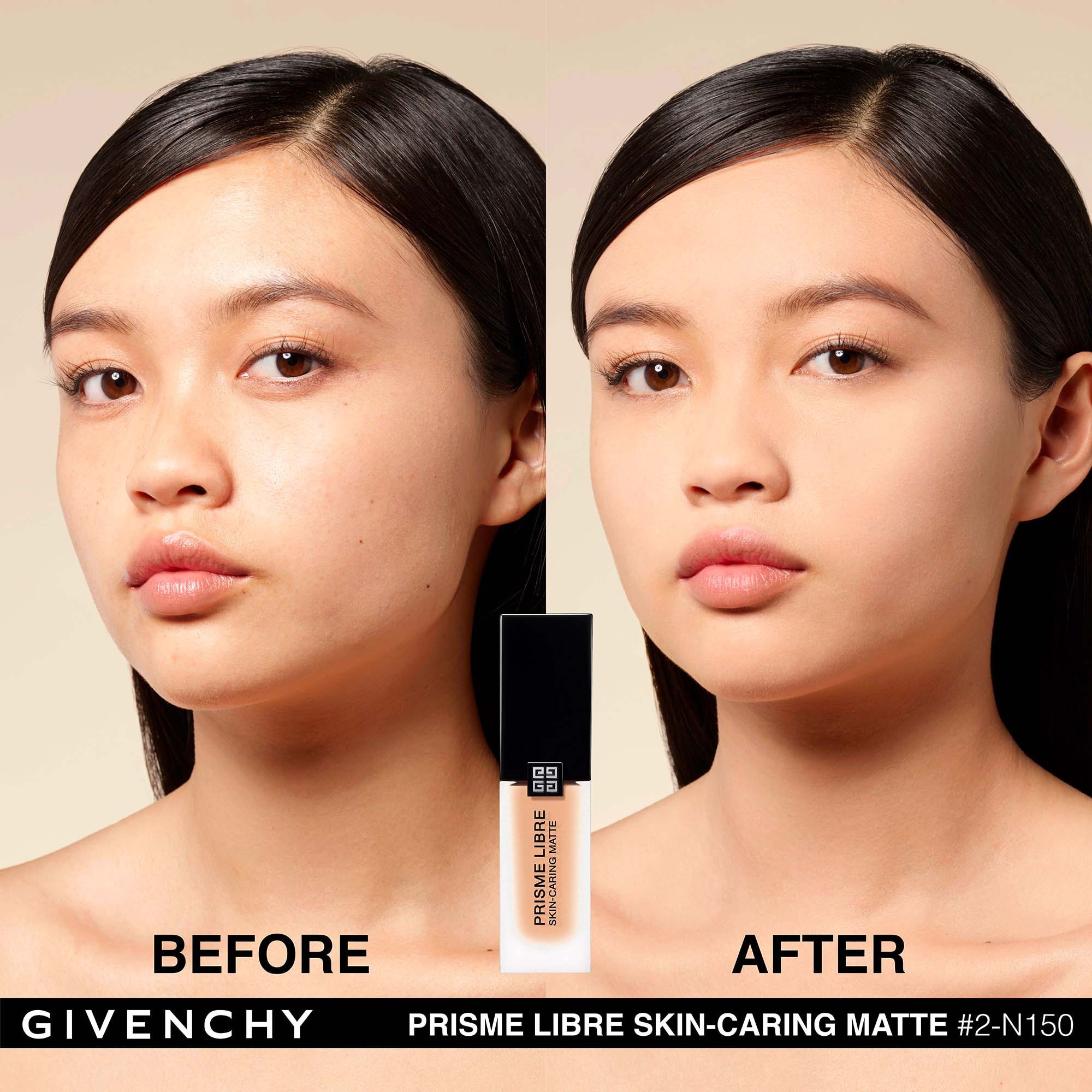  GIVENCHY PRISME LIBRE SKIN-CARING MATTE Fond de Teint Soin & Matité 24H  1 of 4 